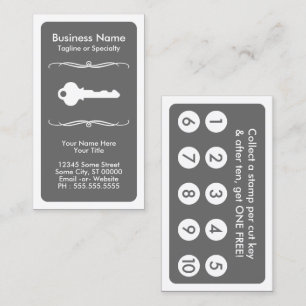 mod KEY loyalty card