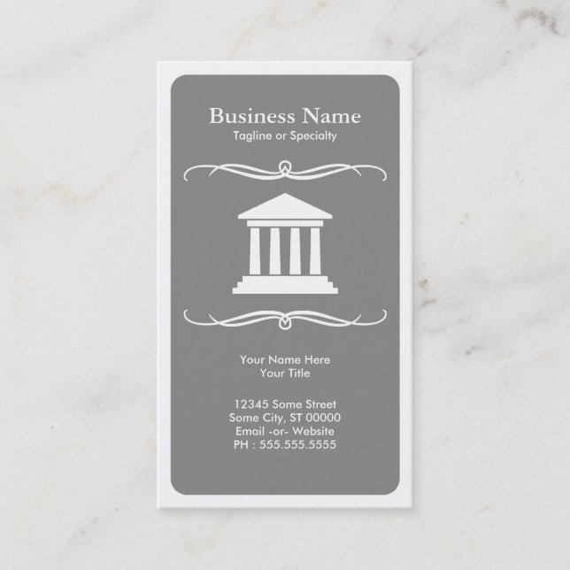 mod law business card (Front)