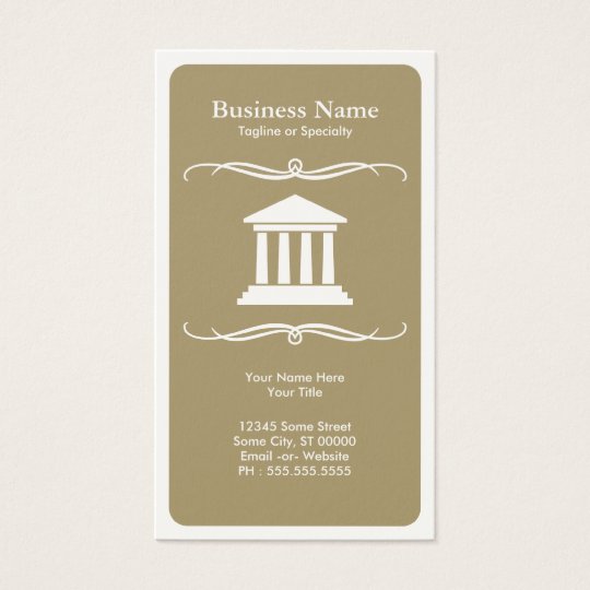 mod law business card