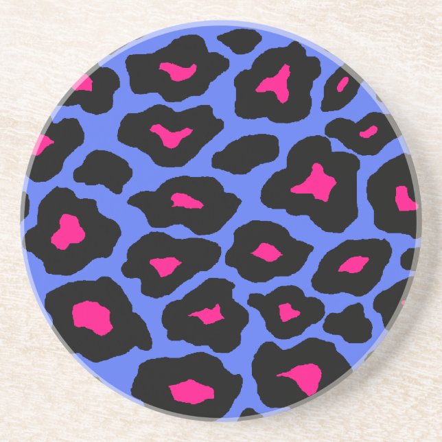 Mod Leopard Coaster (Front)