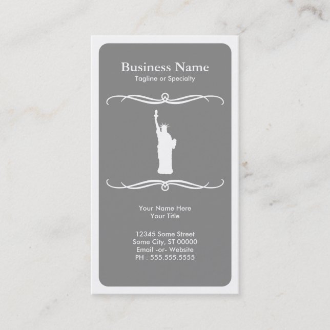 mod liberty business card (Front)