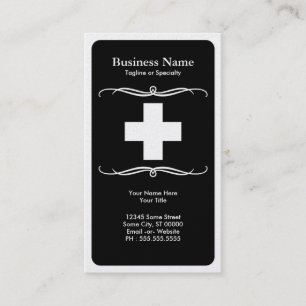 mod medical cross business card