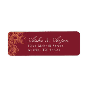 Mod Mehandi Return Address Labels