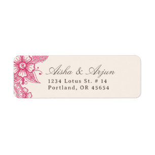 Mod Mehandi Return Address Labels