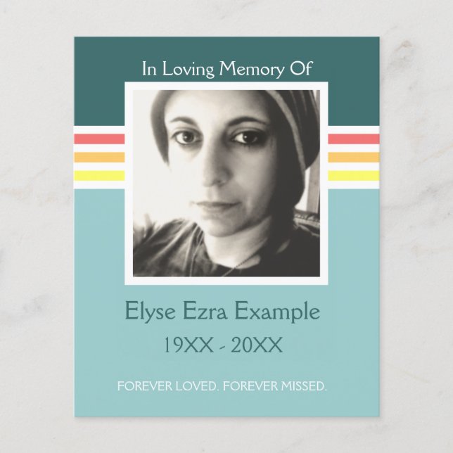 mod memorial card (Front)