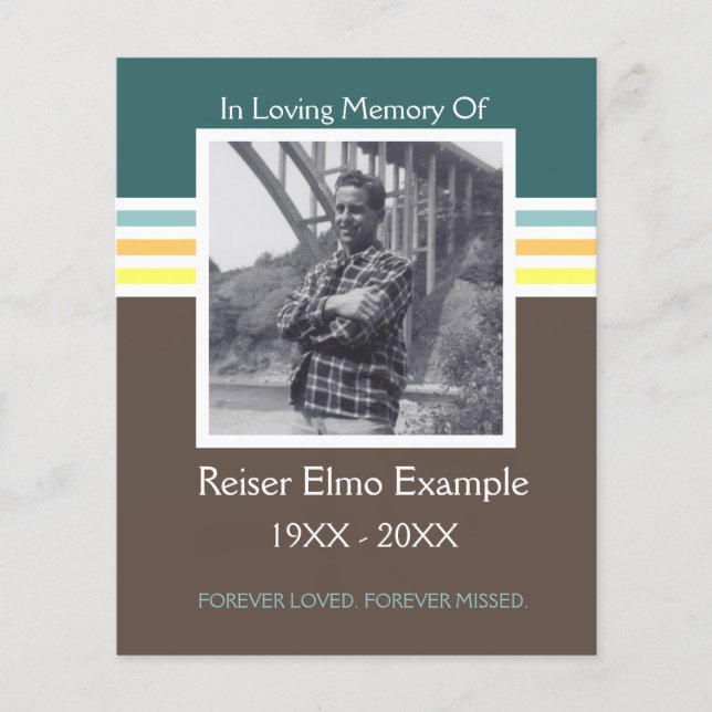 mod memorial card (Front)