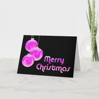 Mod Merry Christmas Holiday Card