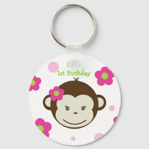 Mod Monkey Key Chain