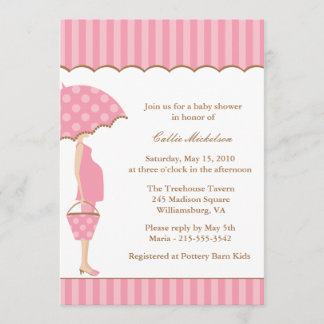 Mod Mum Baby Shower Invitation