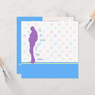 Mod Mum Baby Shower Invitation Template