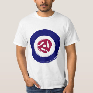 Mod Northern soul design with vinyl adaptor T-Shirt