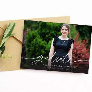 MOD Photo & Calligraphy 4 Graduation Announcement