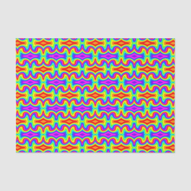 Mod Rainbow 2 Tissue Paper (Front)