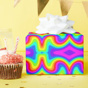 Mod Rainbow 2 Wrapping Paper