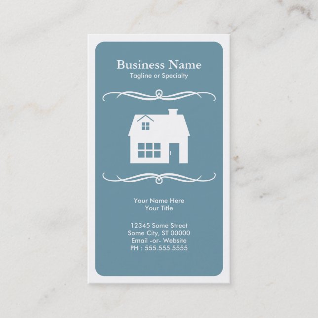 mod real estate business card (Front)