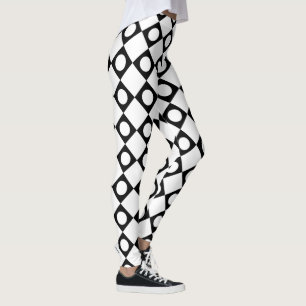 Mod Retro 60's White Leggings