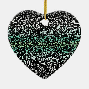 Mod Retro Quirky Groovy Boho Paragender Pride Ceramic Tree Decoration