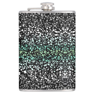 Mod Retro Quirky Groovy Boho Paragender Pride Hip Flask