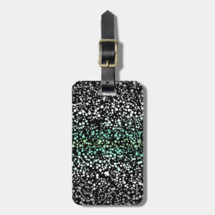 Mod Retro Quirky Groovy Boho Paragender Pride Luggage Tag