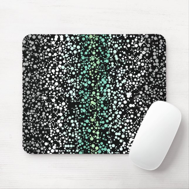 Mod Retro Quirky Groovy Boho Paragender Pride Mouse Mat (With Mouse)