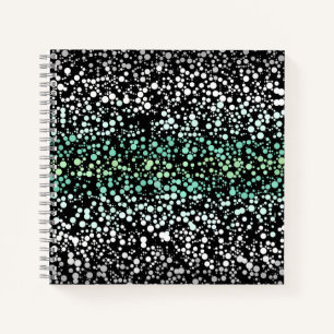 Mod Retro Quirky Groovy Boho Paragender Pride Notebook