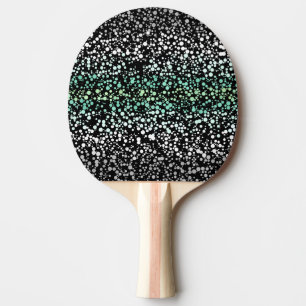 Mod Retro Quirky Groovy Boho Paragender Pride Ping Pong Paddle