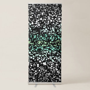 Mod Retro Quirky Groovy Boho Paragender Pride Retractable Banner