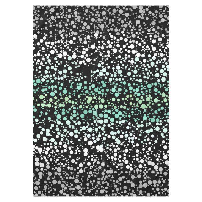 Mod Retro Quirky Groovy Boho Paragender Pride Tablecloth (Front)