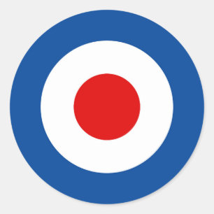Mod Roundel 3" Stickers