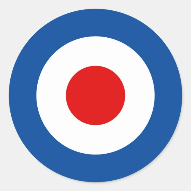 Mod Roundel 3" Stickers (Front)