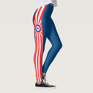 Mod Roundel Burst Decor on Leggings
