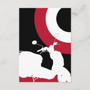 Mod Scooter RSVP Card