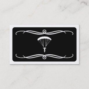 mod skydive (colour customisable) business card