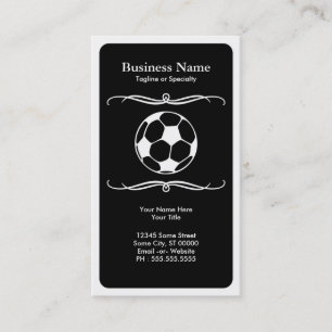 mod soccer business card