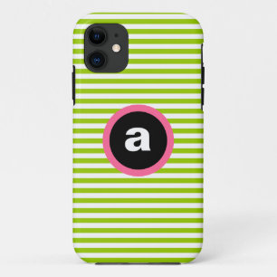 Mod Stripe iPhone 5/5S Case - Green