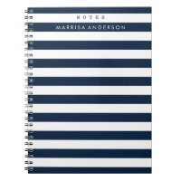 Mod Stripes Notebook