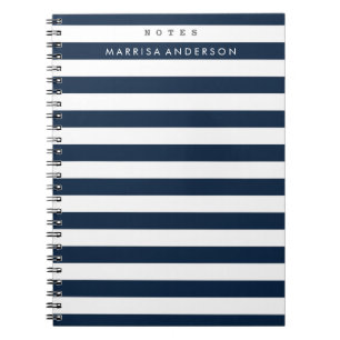 Mod Stripes Notebook