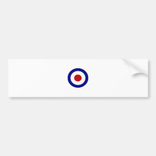 Mod Target Bumper Sticker