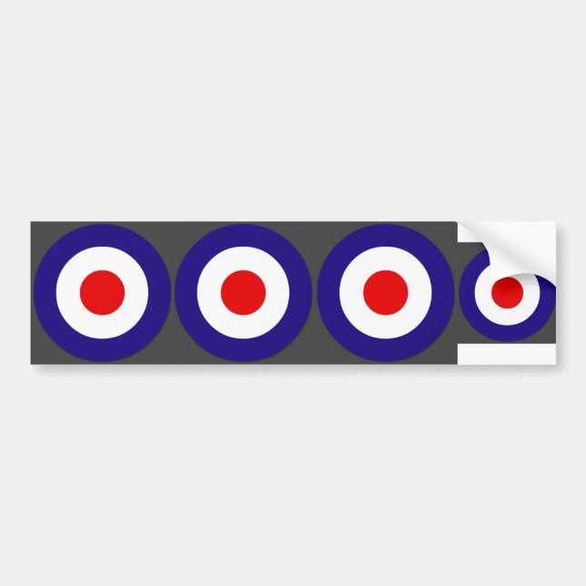 Mod Target Bumper Sticker (Front)