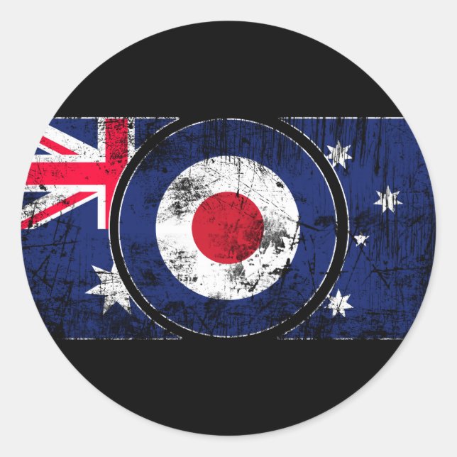 Mod Target Mods Australia Target Scooter Classic Round Sticker (Front)