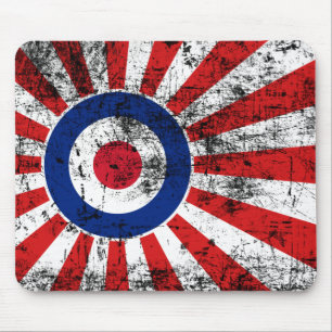 Mod Target Mods Sunburst Target Roundel Mouse Mat