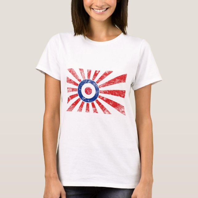 Mod Target Mods Sunburst Target Roundel T-Shirt (Front)