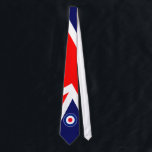 Mod Target on UK Flag Tie<br><div class="desc">A bold retro vibrant Mod style roundel graphic design for a fine custom gift for yourself or someone special on your list. 



Introducing</div>