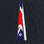Mod Target on UK Flag Tie<br><div class="desc">A bold retro vibrant Mod style roundel graphic design for a fine custom gift for yourself or someone special on your list. 



Introducing</div>