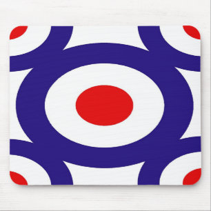 Mod Target Pattern Mousepad