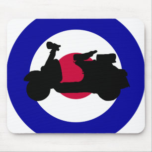 Mod Target Scooter Mousepad
