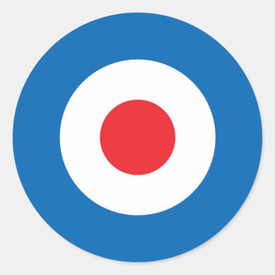 MOD TARGET STICKERS SHEET OF TWENTY Zazzle.co.uk