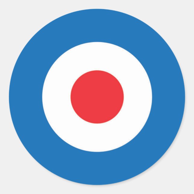 MOD TARGET STICKERS SHEET OF TWENTY (Front)