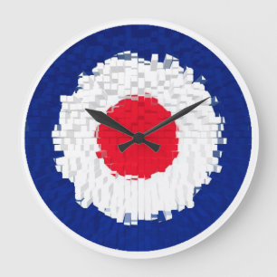 Mod Target with effect applied Large Clock