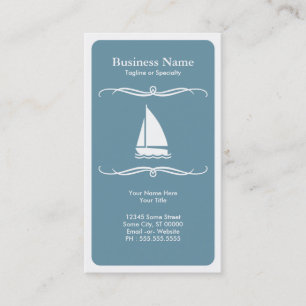 mod travel (sail boat) business card